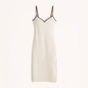 Abercrombie & Fitch Women's Notch-Neck Midi Dress